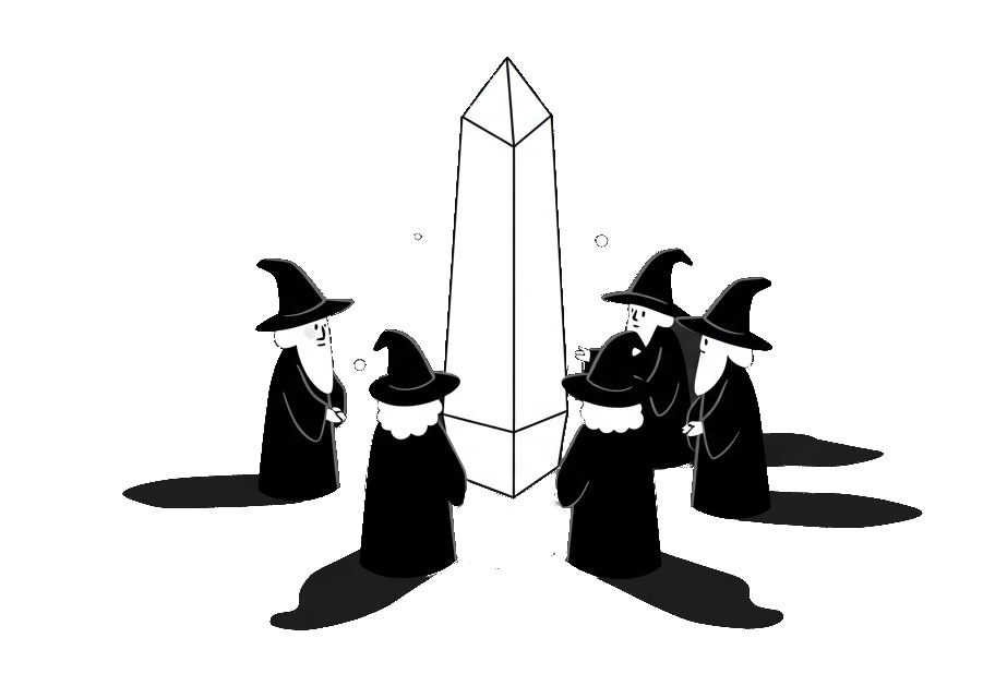 An office setting with people laughing and making music